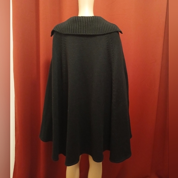 Avenue Black Full Cape Vintage Rare - Picture 4 of 5